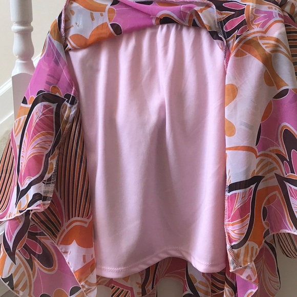 BCX Girl 2 Piece Short Sleeve Shirt Set - Picture 7 of 8